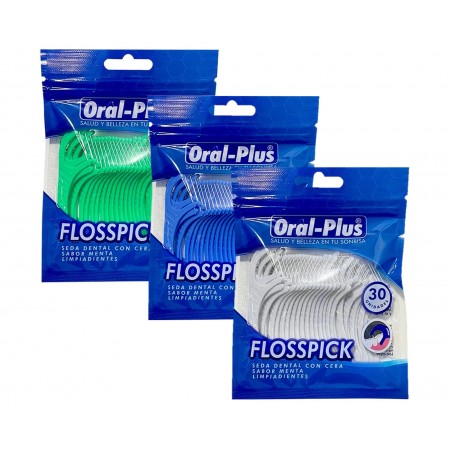 SEDA DENTAL ORAL-PLUS FLOSSPICK X 30...