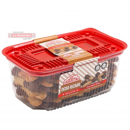 GALLETA LAS CASERITAS DEDO RIZADO...