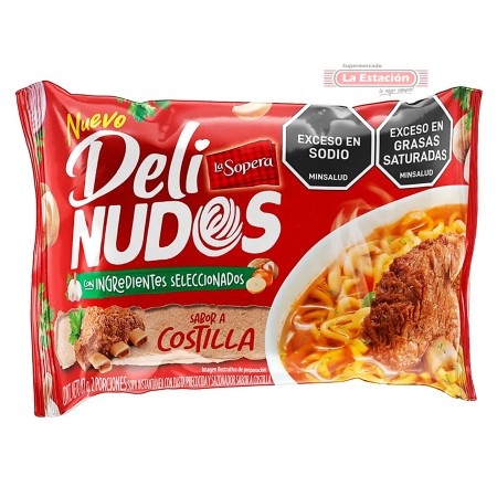 SOPA DELINUDOS PAQUETE X 27 GRAMOS...