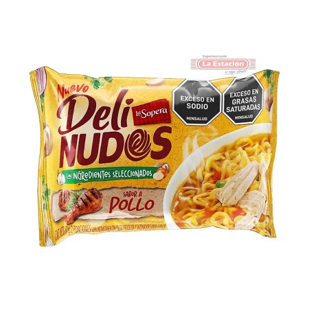 SOPA DELINUDOS PQTX27GR POLLO