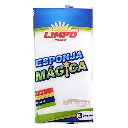 ESPONJA LIMPIO WELHOME MAGICA PAQUETE...