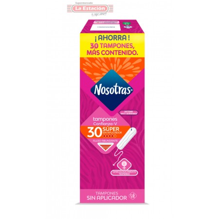 TAMPÓN NOSOTRAS DIGITAL SÚPER CAJA X...