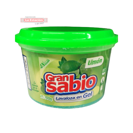 LAVAPLATOS GRANSABIO GEL LIMÓN POTE X...