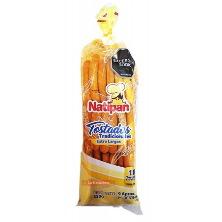 TOSTADA NATIPAN BOLSA X 18 UNIDADES X...