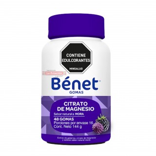 GOMAS BENET CITRATO DE...