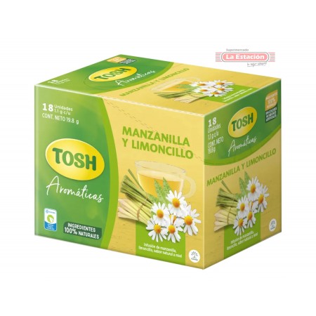 AROMÁTICA TOSH MANZANILLA/LIMONCILLO...