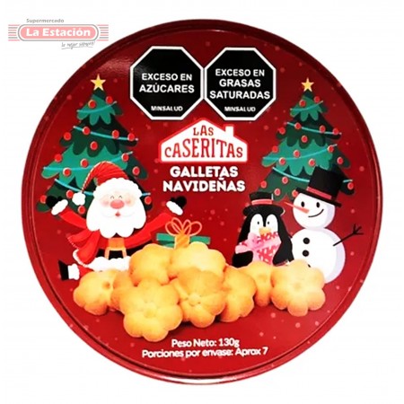 GALLETA DE NAVIDAD LAS CASERITAS LATA...