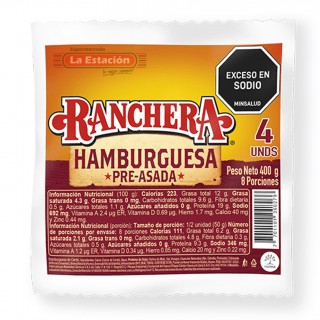 HAMBURGUESA RANCHERA ZENÚ...