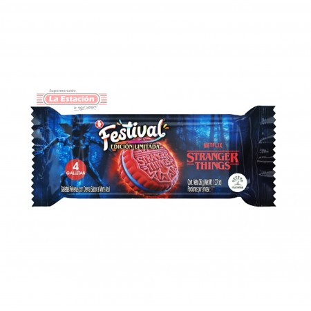 GALLETA FESTIVAL STRANGER THINGS X 36...