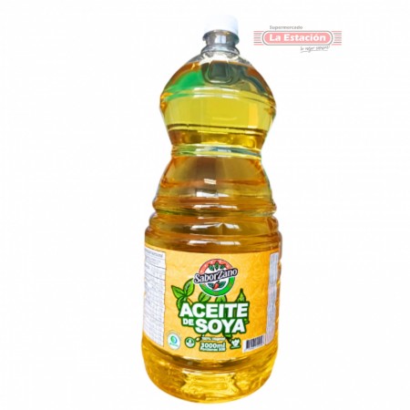 ACEITE SABORZANO SOYA FRASCO X 3 LITROS