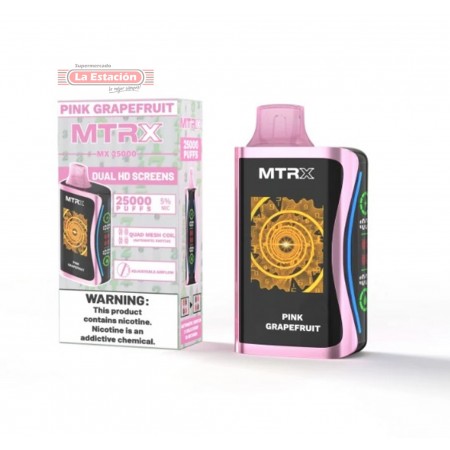 VAPE MTRX 25000 PUFF PINK GRAPEFRUIT