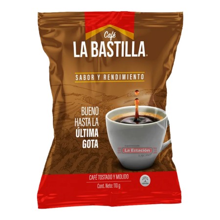 CAFÉ BASTILLA MOLIDO FUERTE BOLSA x...