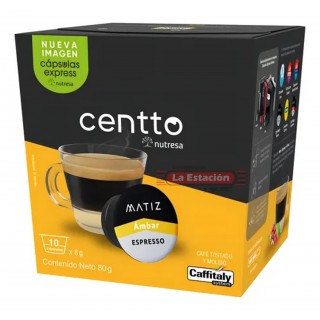 CÁPSULA MATIZ AMBAR CAJA X...