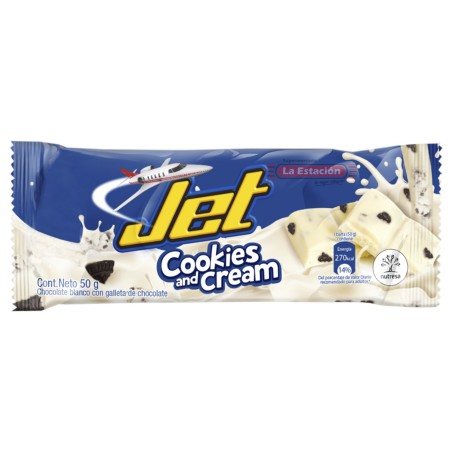 CHOCOLATE JET COOKIES & CREAM BARRA X...