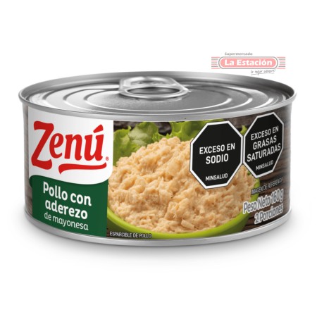 POLLO CON ADEREZO+MAYONESA ZENÚ LATA...