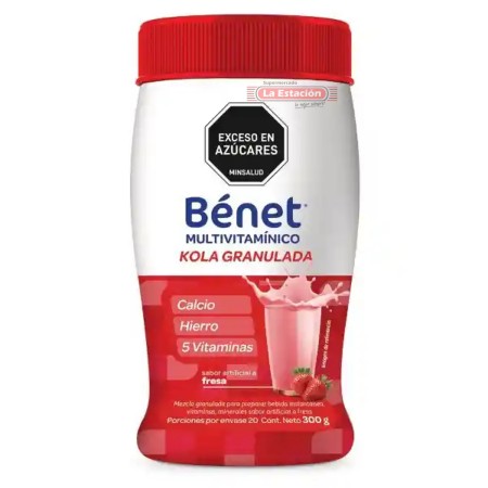 KOLA GRANULADA BENET FRESA TARRO X...