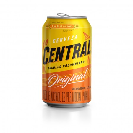 CERVEZA CENTRAL LATA X 330 ml