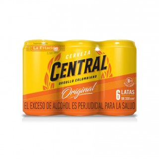 CERVEZA CENTRAL LATA 330 ml...