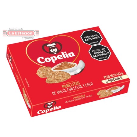 PANELITAS COPELIA CAJA X 6 UNIDADES X...