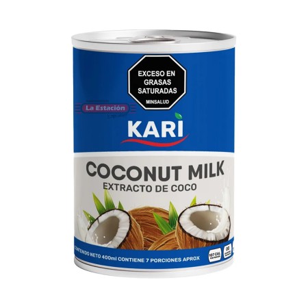 LECHE DE COCO KARI LATA X 400 MILILITROS