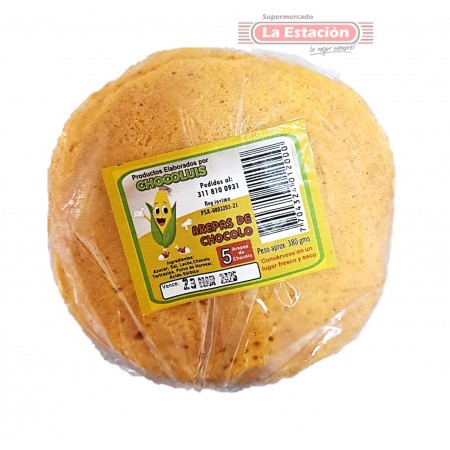 AREPA DE CHOCOLO CHOCOLUIS PAQUETE X...