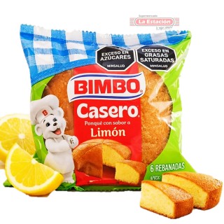 PONQUÉ BIMBO CASERO LIMÓN X...
