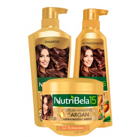 KIT NUTRIBELLA CHAMPÚ X 400 ML +...